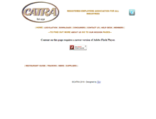 Tablet Screenshot of catra.co.za